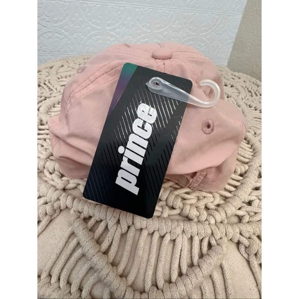 🌸 Prince Tennis Girls Meet Me on The Court Pink and Purple Baseball Cap New